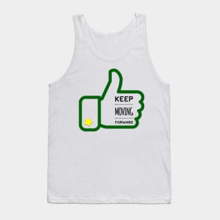 Keep Moving Forward in BRIGHT GREEN Tank Top
